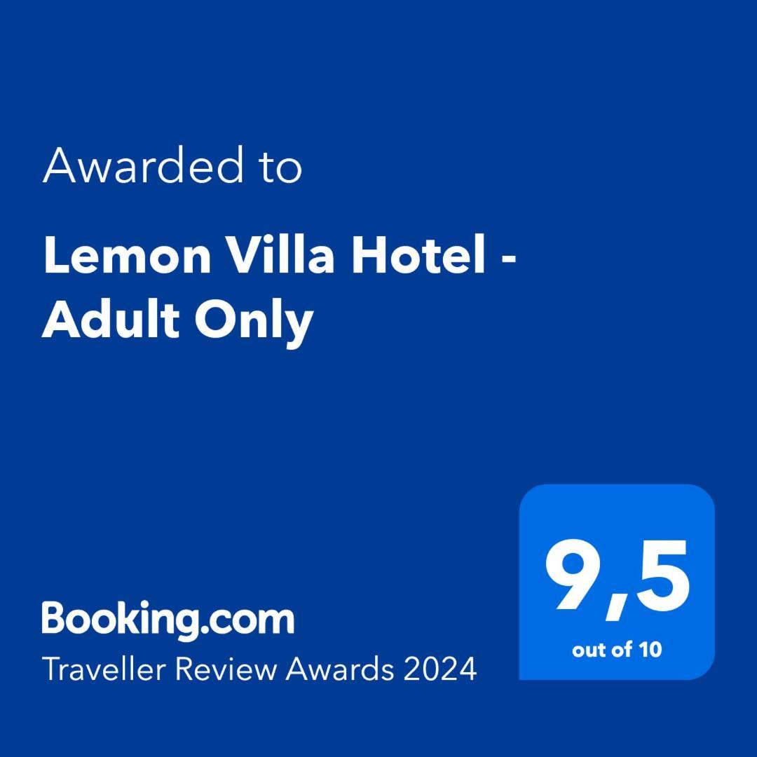 Lemon Villa Hotel - Adult Only Alanya Zewnętrze zdjęcie